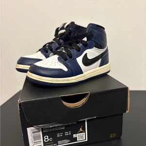 Nike Kids Sneakers - Blue, White, Black